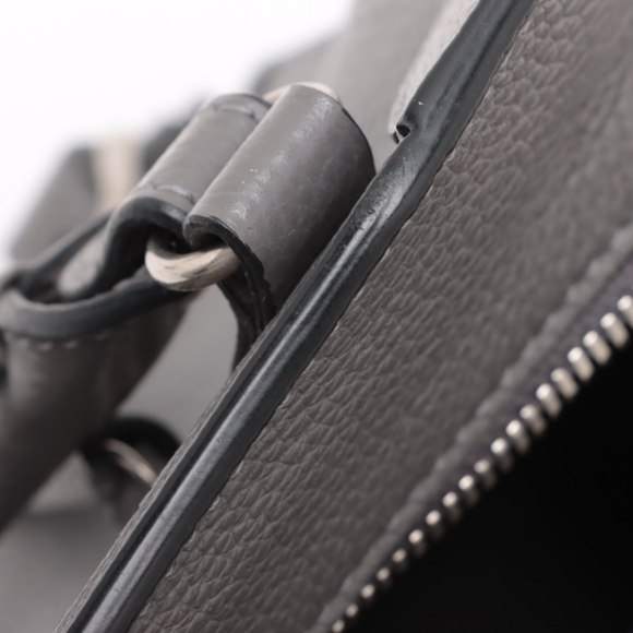 Balenciaga Gray Satchel with Structured Silhouette and Silver Hardware - Picture 9 of 11